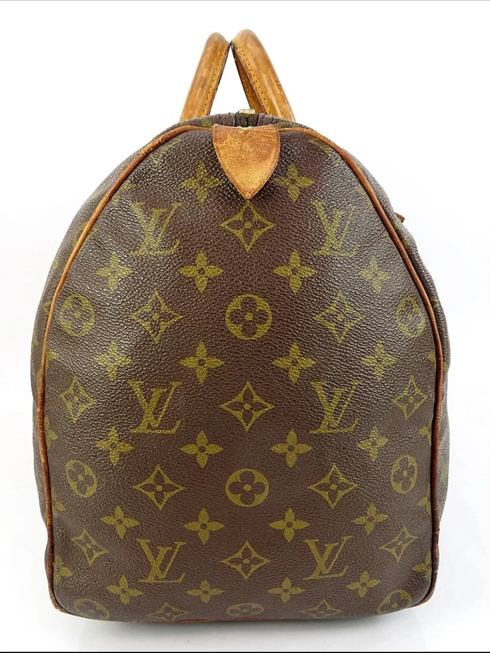 Louis Vuitton Brown Monogram Keepall Duffle Bag